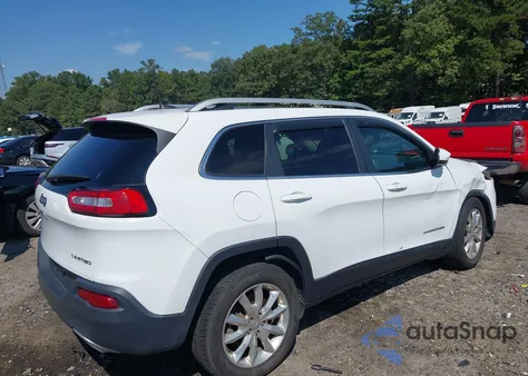 2016 Jeep Cherokee Limited из США, поврежденный, VIN 1C4PJMDS8GW227975